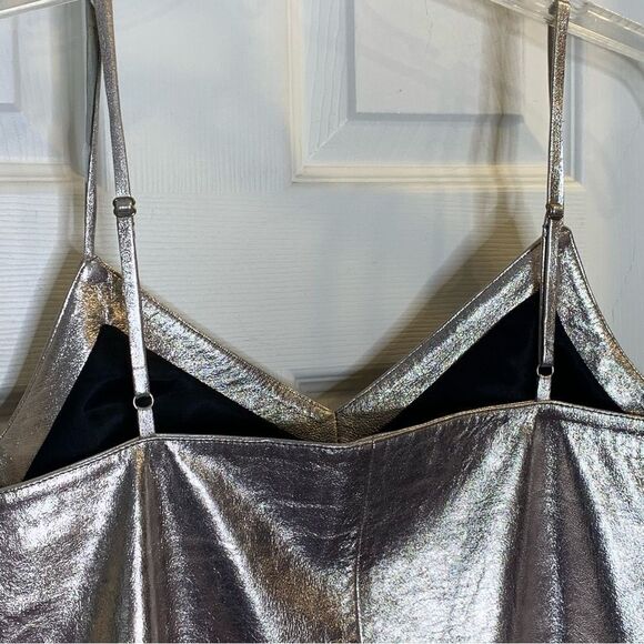 Walter Baker Vana Dress in Silver Size Medium - Picture 12 of 15